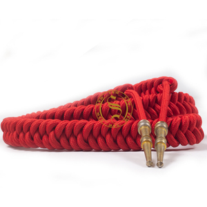 Fil de lingot recyclé/métallique/fil de soie Aiguillettes cordons de robe longes cordon d'épaule plissé pour uniformes de cérémonie - Product Image 1