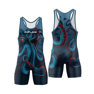 เสื้อกล้ามมวยปล้ำระบายอากาศใส่ได้ทั้งชายและหญิงเสื้อกล้าม MMA สำหรับว่ายน้ำยกน้ำหนักแบบชิ้นเดียวสามารถกำหนดโลโก้ได้เอง - Product Image 5