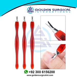 Pousse-cuticules personnalisé, fourchette pour nail art, outil de manucure pour couper les peaux mortes, pince à fourchette, pousse-cuticules, coupe-cuticules, dissolvant de cuticules - Product Image 5