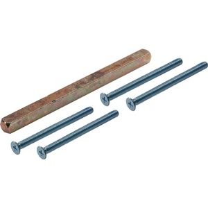 Juego de Montaje de Pasadores OGRO de 8x8 mm con Tornillo Cuadrado M5 x 65 de 64-72 mm para Persianas, Cortinas y Contraventanas - Product Image 1