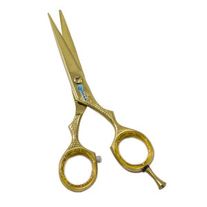 Haute qualité 5.5 pouces bleu coiffure rasoir cisailles J2 Salon utiliser barbier coupe de cheveux ciseaux - Product Image 5