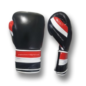 Gants de boxe et de Sanda de qualité professionnelle de 16oz en cuir de haute qualité Design sportif coloré Gants d'entraînement MMA en gros - Product Image 2
