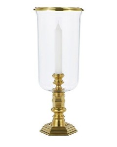 Décoration de table de style moderne Bougeoir ouragan Fait à la main Matériau solide Finition or fantaisie Prix de gros - Product Image 4