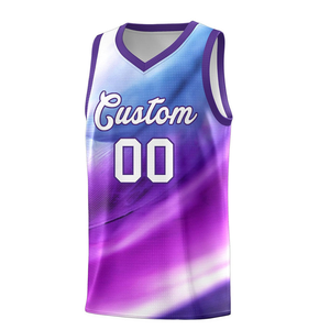 Maillot de basket-ball pour hommes, tissu en maille polyester de haute qualité, commande en gros, maillot de basket-ball personnalisé pour hommes, polyester résistant à la décoloration - Product Image 6