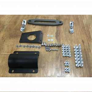 Kit de Carrocería para Parachoques de Coche, Acero Inoxidable, W463, Cabrestante Delantero con Motor y Cables, Apto para Clase G W463 1990~2018, Mejora de Barra Protectora - Product Image 3