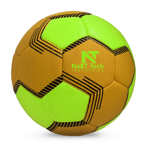 Balón de Balonmano de PU Suave Impreso Personalizado de Alta Calidad Hecho en Pakistán, Balón de Balonmano para Entrenamiento y Partidos - Product Image 2