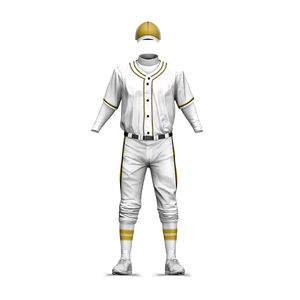 Conjunto de uniforme de béisbol Unisex de la mejor calidad, nuevo diseño, transpirable, a un precio razonable, 100% poliéster, sólido, hecho en Pakistán, venta al por mayor - Product Image 1