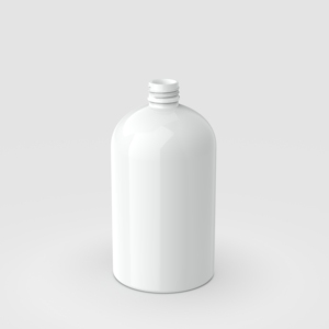 Emballage JK, flacon Boston en plastique PET blanc vide pour cosmétiques, lotions et soins de la peau, FABRICANT VIETNAMIEN, MEILLEUR PRIX DE DÉPART, 300 ml - Product Image 1
