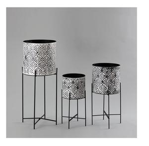 Support de pot de fleurs en aluminium de qualité supérieure, revêtement en poudre, couleur personnalisée, taille personnalisée, pour intérieur/extérieur, jardin domestique - Product Image 3