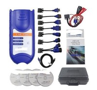 Herramienta de Diagnóstico para Camiones NEXIQ USB LINK, Escáner para Camiones Pesados Caterpillar Cummins, Analizador de Motor OBD2 24V Windows 1 Año