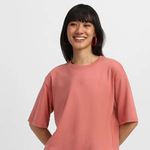 T-shirt pour femme en coton 100% pur de qualité supérieure, toucher doux, coupe classique, pour un usage décontracté et quotidien - Product Image 5