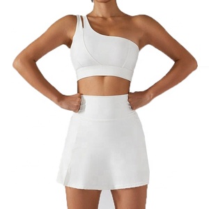 Conjunto de Sujetador deportivo de Yoga de cintura alta para mujer, ropa de gimnasio con estampado sólido, conjunto de Yoga estampado, servicio OEM disponible - Product Image 1