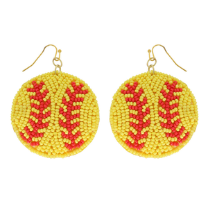 Artistic Embroidery Earrings With 100% <b>Glass</b> Beads Designed In Multicolored Festival Themes For Fashionable <b>Girls</b> And Women - Product Image 4