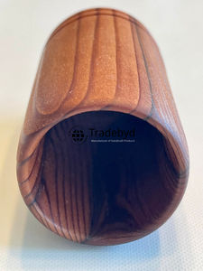 Gobelet en verre en bois naturel pour cuisine de ferme Décoration rustique et cadeaux par Tradebyd - Product Image 3