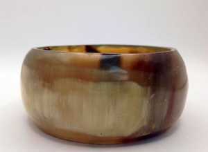 Nuevo diseño hecho a mano, pulsera de moda, búfalo de agua/brazalete de cuerno de vaca con latón de La India - Product Image 2