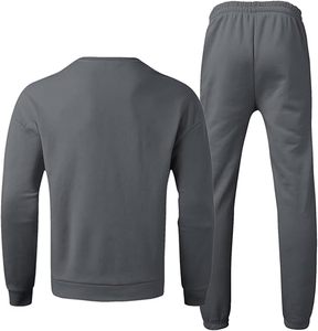 Survêtements à capuche en molleton de qualité supérieure décontractés hiver chaud Fitness vêtements d'entraînement 2 pièces pull survêtement - Product Image 6