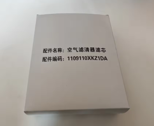 HAVAL F7/F7X Nieuwe airconditioningfiltervervanging Hoog rendement Originele specificatie 1109110XKZ1DA Accessoire - Product Image 3