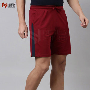 Pantalones cortos informales para hombre hechos a medida Color sólido Tela de algodón de nuevo estilo Hecho en Pakistán-¡a la venta! - Product Image 2