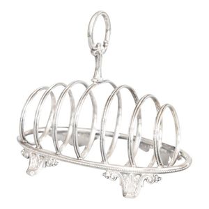 Moderno y Clásico Soporte para Tostadas Multifuncional de Acero Inoxidable de 5 Niveles para Uso en el Hogar y Restaurantes, Almacenamiento de Vajilla - Product Image 5