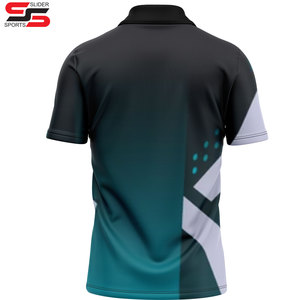 Chemises polo en polyester et élasthanne de haute qualité, style personnalisé OEM, sublimation - Product Image 4