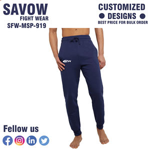 Pantalones de entrenamiento de alta calidad para hombre, pantalones deportivos, pantalones largos de fútbol personalizados, pantalones de entrenamiento de gimnasio para hombre, pantalones para hombre - Product Image 3