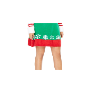 Vestido de Hada con Hombros Descubiertos de Moda para Mujer, Tallas Grandes, Colección Derek Heart en Verde, Talla 3X, con Cintura Natural, de Planet Gold - Product Image 3