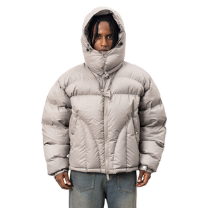 Chaquetas Acolchadas para Hombre, de Alta Calidad, Diseño Funcional, con Capucha, Cálidas, Formales, Resistentes al Viento y al Agua, Holgadas, para Primavera - Product Image 6