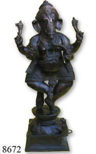 4 statue religieux hind-kali en laiton, vente en gros - Product Image 3