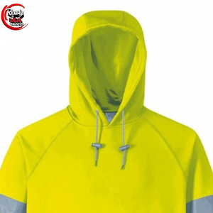 Vêtements de travail personnalisés en polyester haute visibilité (haute visibilité) pour la construction industrielle, hiver, travaux lourds, sécurité réfléchissante élevée - Product Image 2