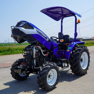 Tracteur à roues diesel LOVOL M404R 40 ch 4x4 avec ROPS, état neuf, moteur 4 roues motrices, boîte de vitesses, pompe, roulement, composants principaux - Product Image 2