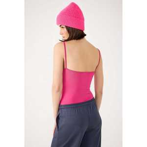 เสื้อสไตล์ลำลอง สายบาง ยืดได้ มีโลโก้ด้านหน้า ผ้าฝ้าย 100% คอกลม แขนสั้น - Product Image 5