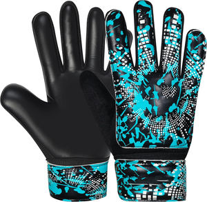 Gants de gardien de but de football professionnels 2025 en latex, imperméables, à doigts complets, avec sangle de poignet réglable, épaissis et résistants à l'usure - Product Image 1