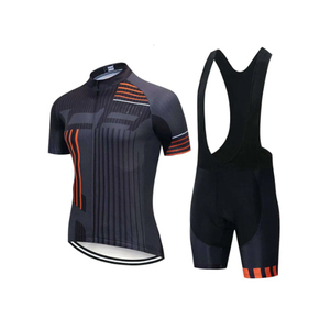 Top vente cyclisme vêtements conception vélo vêtements de vélo maillot et bavoir uniforme ensemble pour hommes durable écologique Production - Product Image 4