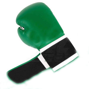 Gants de boxe en cuir de vachette doré à design personnalisé très vendus Gants de compétition professionnels fabriqués au Pakistan - Product Image 2