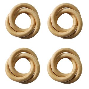 Servilleteros rústicos de lujo en madera de primera calidad para ocasiones especiales, estilo elegante de mesa y decoración del hogar - Product Image 6
