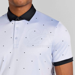 Camisetas de polo de golf de secado rápido Tarifa al por mayor 2025 OEM Logotipo personalizado Ropa de hombre Polo de golf Camisetas de manga corta - Product Image 2