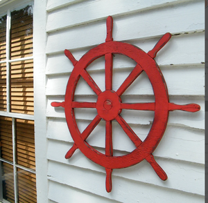 Premium Quality Large <b>Ships</b> <b>Wheel</b> Wooden Nautical Decor Helm Coastal Beach Decor Best Nautical <b>Ship</b> <b>Wheel</b> Handmade Decor - Product Image 2