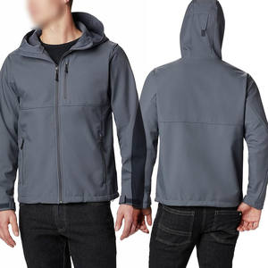 Hooded Softshell <b>Jacket</b> Fashionable <b>Men</b> Waterproof and Custom Made Best Breathable Material Warm Winter Softshell <b>Jacket</b> for <b>Men</b> - Product Image 2