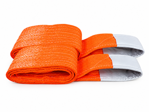 Sangle de levage Provina Double Eyes en polyester 2 plis, charge de travail 10T, longueur personnalisable, prix usine, sangle souple pour l'exportation - Product Image 6