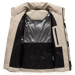 Manufacturer Bubble Jackets OEM Service Winter Wear Warm Bubble Puffer Jackets Brown Light Weight Puffer <b>Coat</b> - Product Image 2