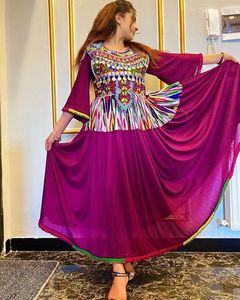 Vintage ethnique Tribal Kuchi robe Afghan/Pakistan traditionnel fête porter avec multicolore Logo personnalisé modèle Kochi robe 3003 - Product Image 2
