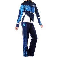 Chándales de calentamiento para equipo de animación y baile Logotipo personalizado Paquete de chándales de porristas Ropa de práctica de baile