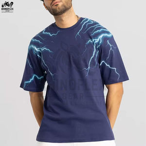 T-shirts pour hommes de haute qualité avec impression sérigraphique, style formel, en tissu épais, avec bordure contrastante, en gros, à vendre - Product Image 4
