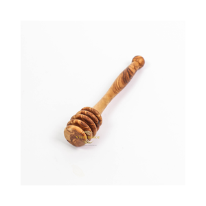 Cuchara para Miel de Madera Rústica, Ecológica, Utensilio para Untar Miel de Madera Maciza - Product Image 1