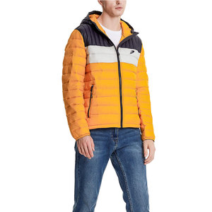 2025 burbuja de alta calidad diseñador poliéster Puffer invierno Oem Logo personalizado hombres chaqueta acolchada de gran tamaño - Product Image 5