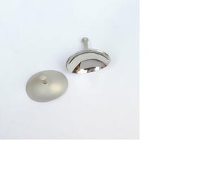 Protector de protección ocular corneal de acero inoxidable con punto de sujeción, 26mm X 17mm (pequeño), Juego de 2 piezas, plateado - Product Image 5