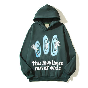 Precio bajo Los más vendidos Basics Puff Imprimir Sudaderas con capucha Diseño personalizado Ropa de calle Hombres Puff Imprimir Sudaderas con capucha - Product Image 1