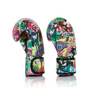 Gants de boxe Fairtex, couleur personnalisée, cuir de vache véritable, qualité supérieure, fermeture à lacets, imperméables, légers, Muay Thai, arts martiaux - Product Image 6