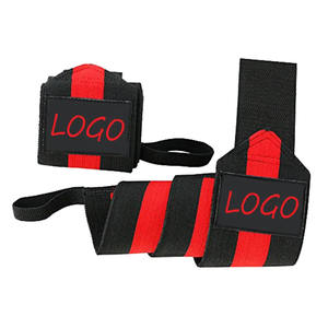 Meilleures ventes Bandes de soutien pour poignets de sport personnalisables de couleur bleue Antidérapantes et respirantes avec des bandes blanches - Product Image 4