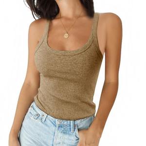 Camiseta sin mangas para mujer Camiseta de entrenamiento sin mangas transpirable para Fitness, Yoga, ejercicio y uso diario de verano - Product Image 5